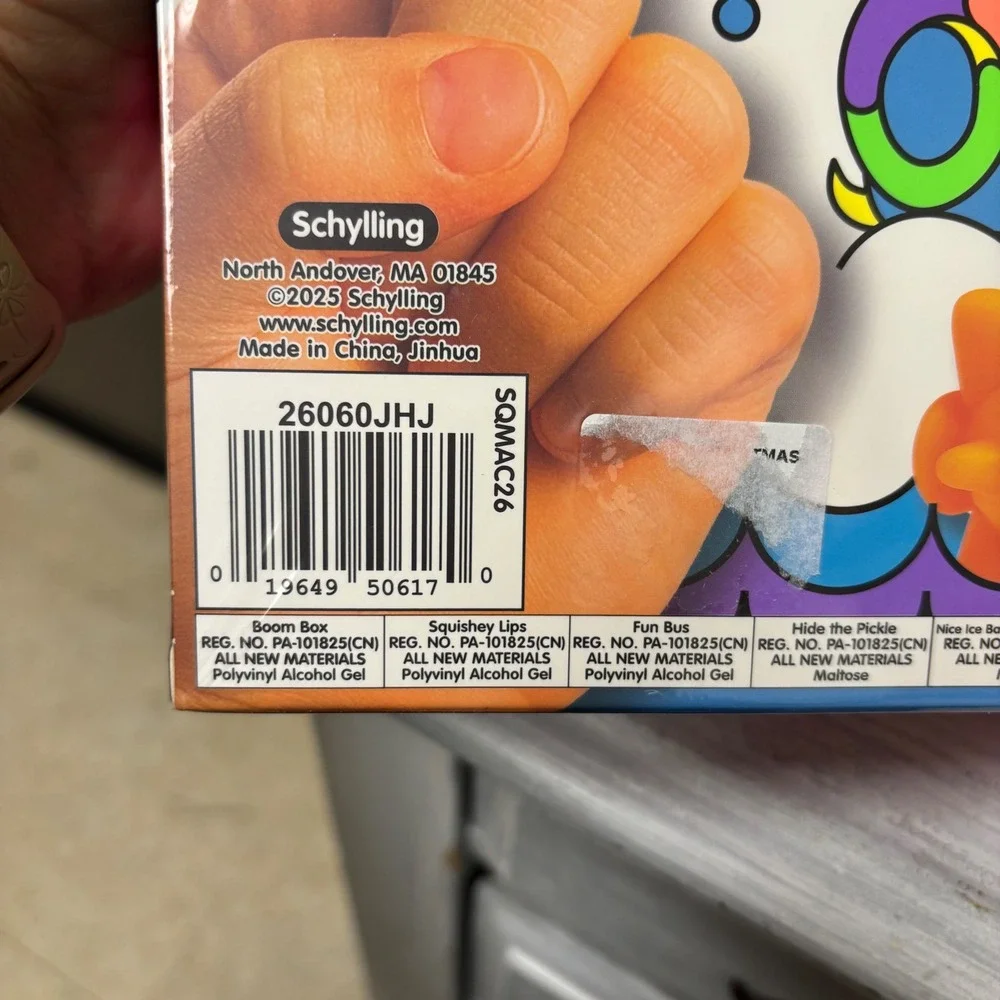 NIB Schylling NeeDoh Advent Calendar 24 Days Squishy Toy Set Multicolor Groovy